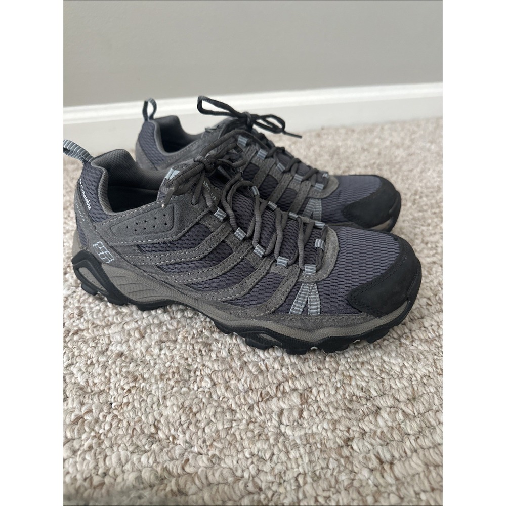 Columbia Women's Gray and Black Athletic Hiking Shoes